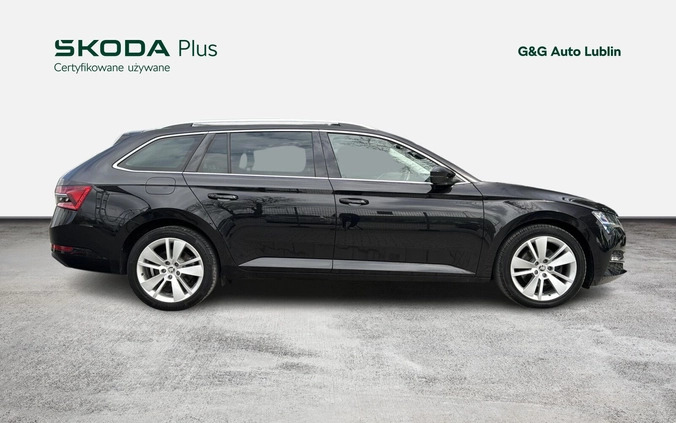 Skoda Superb cena 109999 przebieg: 114490, rok produkcji 2019 z Biała Podlaska małe 466